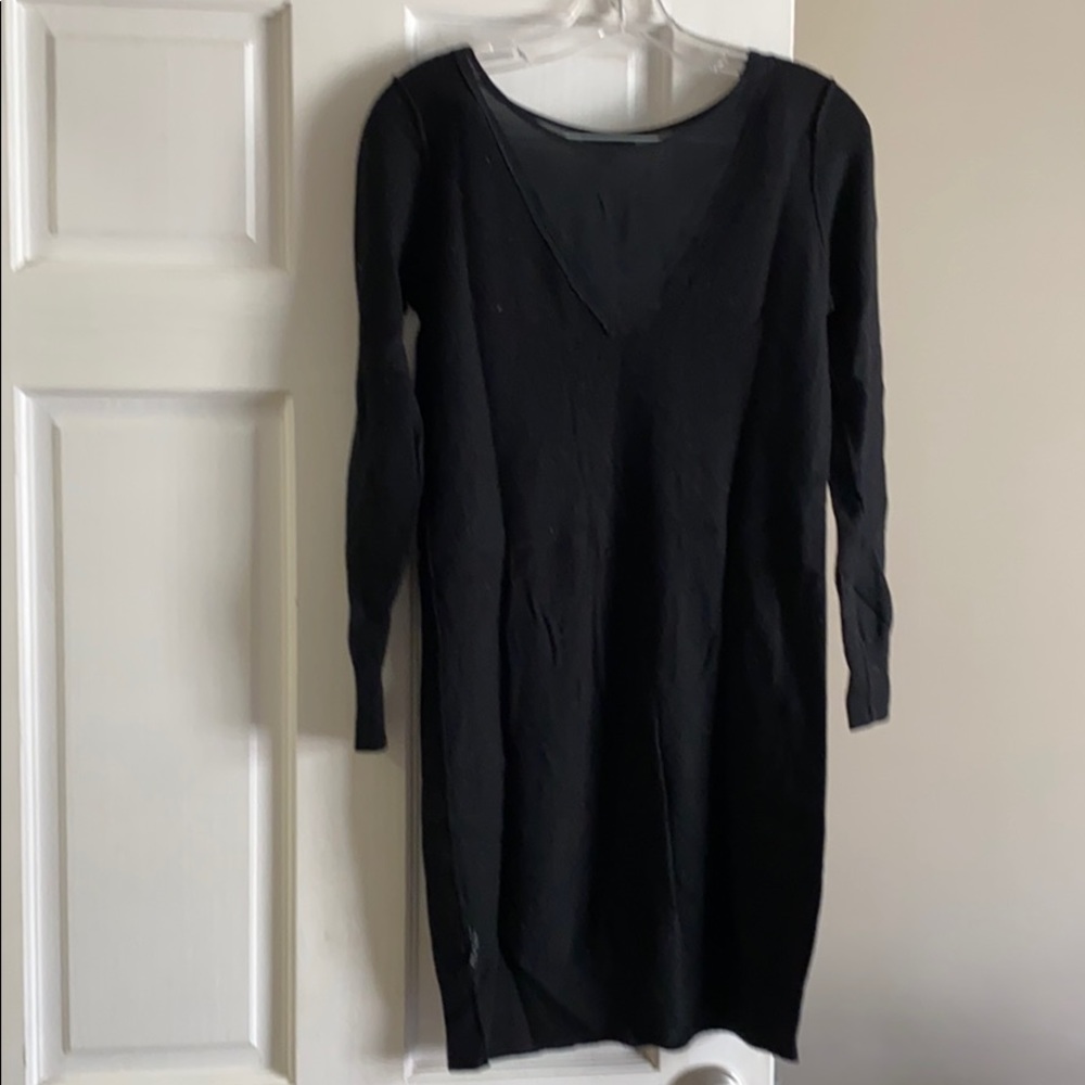 Club Monaco Black Seater Dress